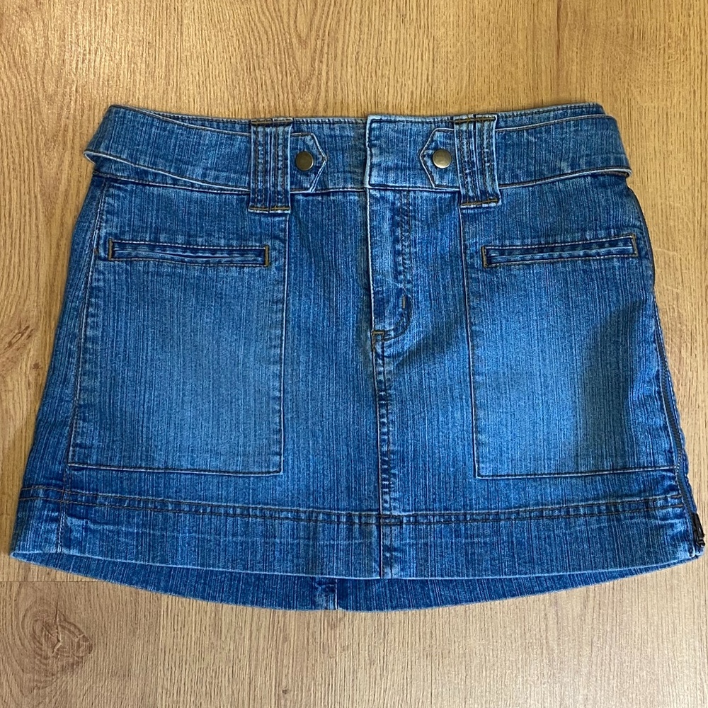 Nitro Stretch denim mini skirt